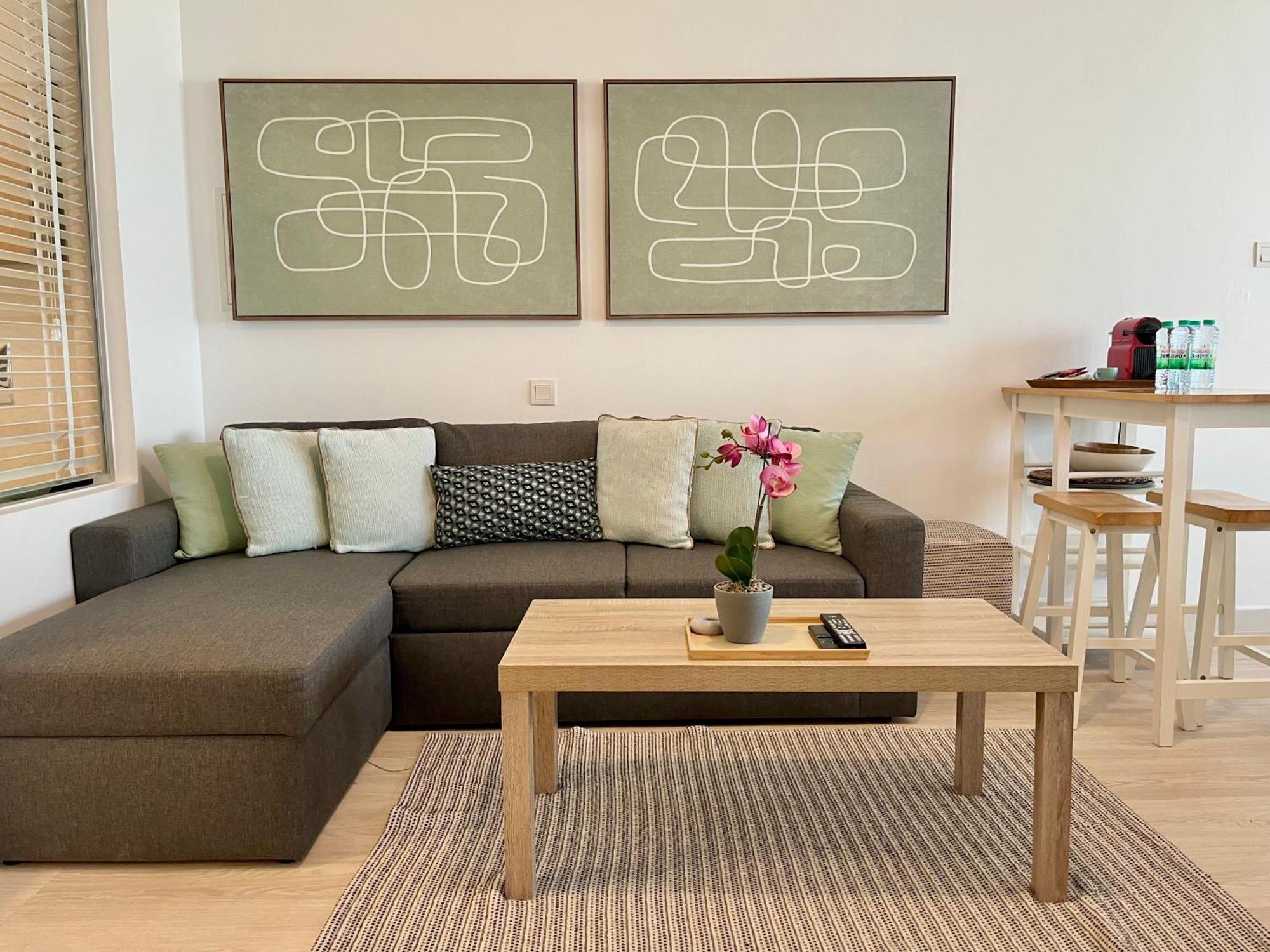 Palm Jumeirah Upgraded & Cozy Boutique Apartment Dubaj Kültér fotó