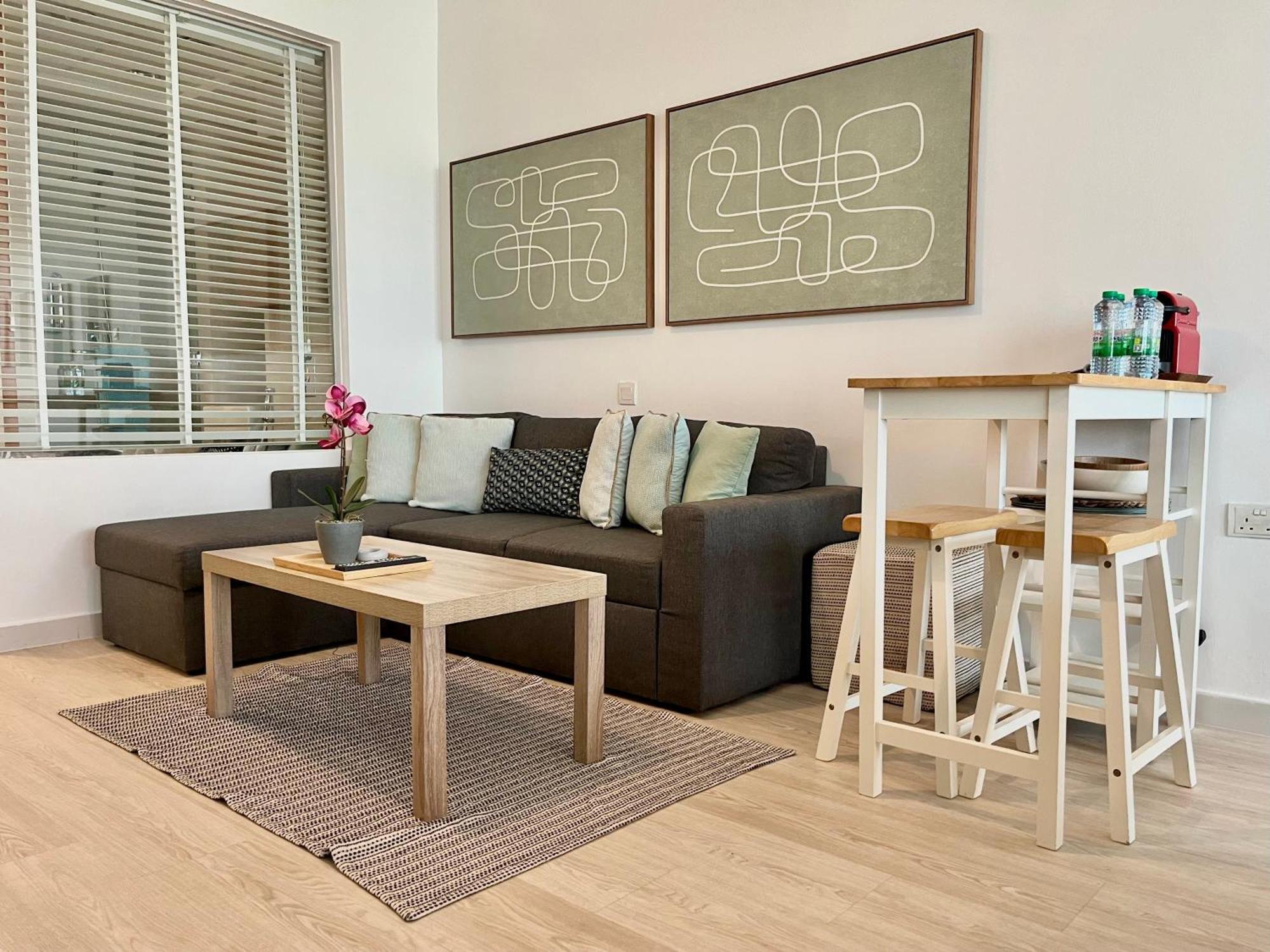 Palm Jumeirah Upgraded & Cozy Boutique Apartment Dubaj Kültér fotó